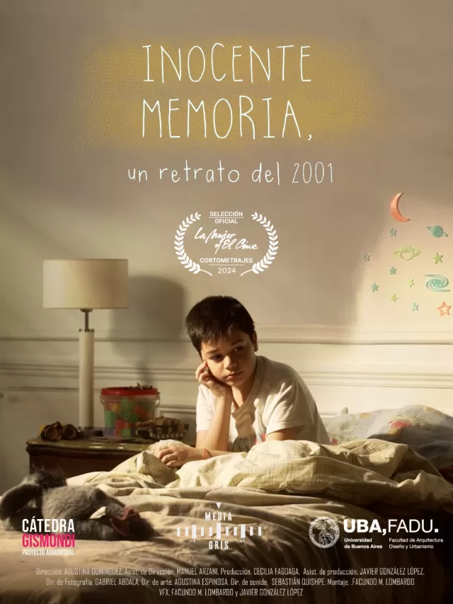 Póster de Inocente memoria, un retrato del 2001