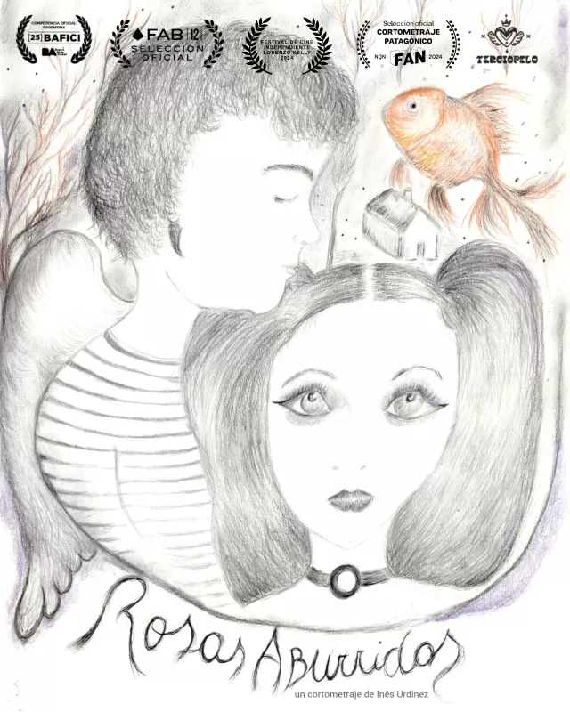 Afiche de Rosas Aburridas
